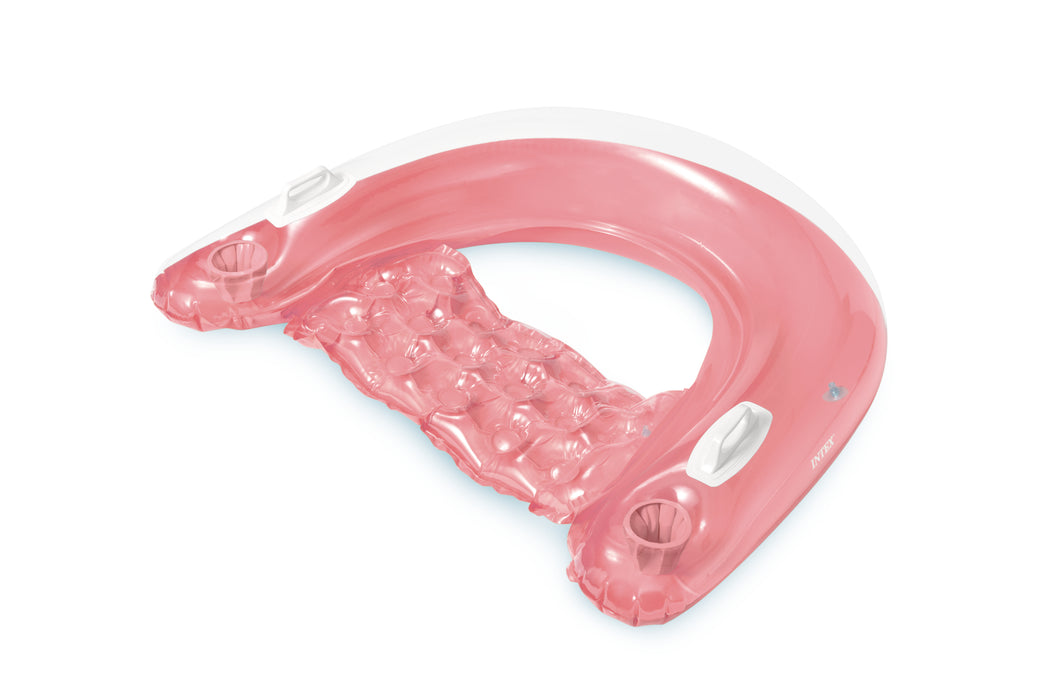 Relax in Style with the Intex Sit 'N Float Inflatable Pool Lounger