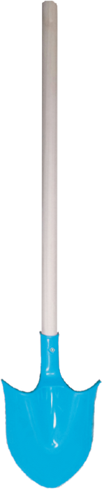 Bluewater Beach 28" Kids Toys Wood Handle Sand Shovel | Colorful Tool Set Addition