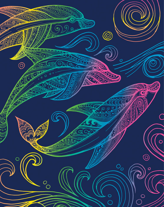 Bright Dolphins Towel for 2