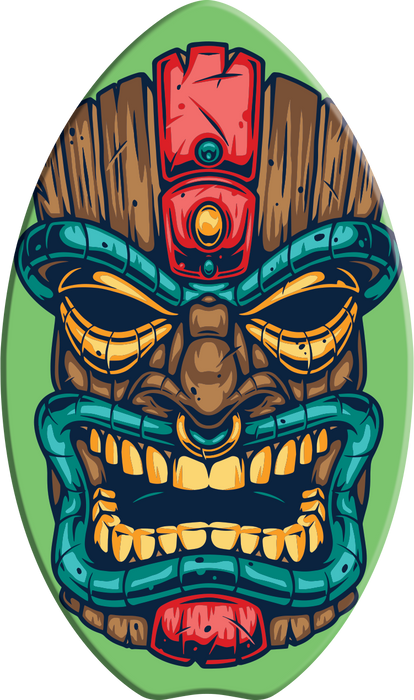 30" Bluewater Beach Wooden Skimboard (4 Styles) | Free Board Wax