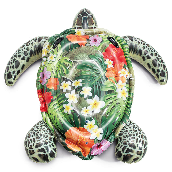 Intex Inflatable Realistic Sea Turtle Ride-On | Pool Floats